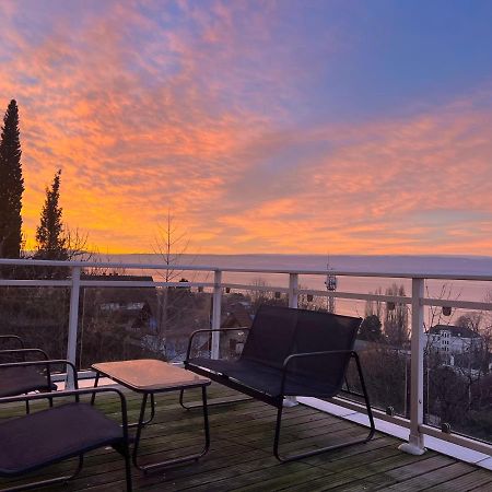 Leman Panoramique Avec Terrasse A Deux Pas Du Centre-Ville إفيان ليه با المظهر الخارجي الصورة